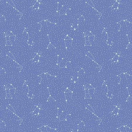 Cosmic Sea- Sternbilder hellblau