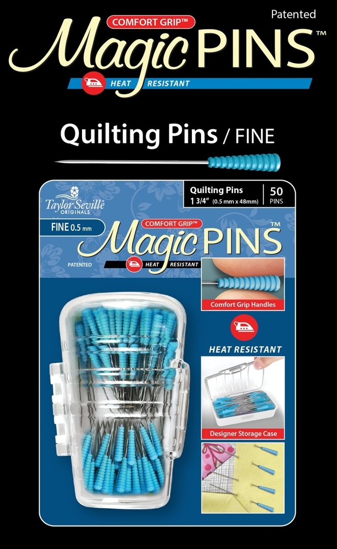 Stecknadeln- Magic Pins Quilting fein