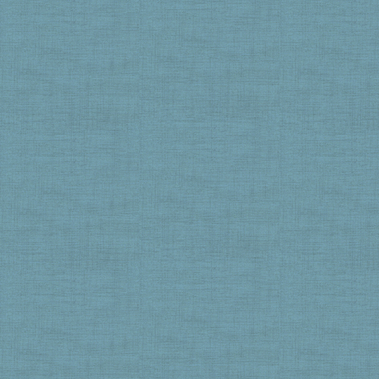 Linen texture chambray blau