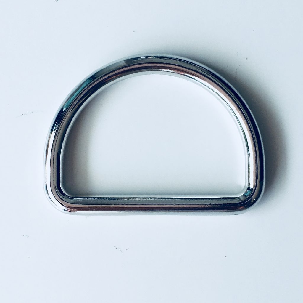 D-Ring 20 mm nickel