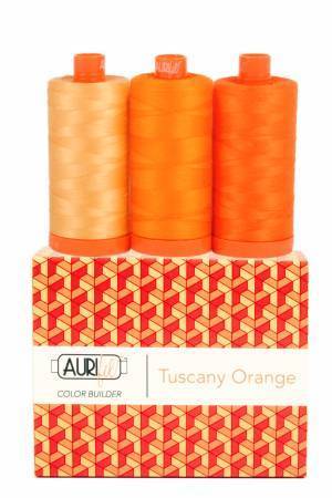 Aurifil Color Builder "Tuscany Orange"