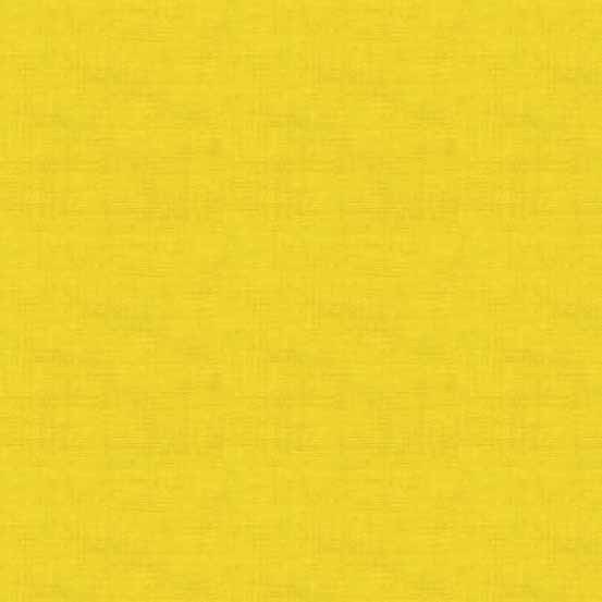 Linen texture sunflower- gelb