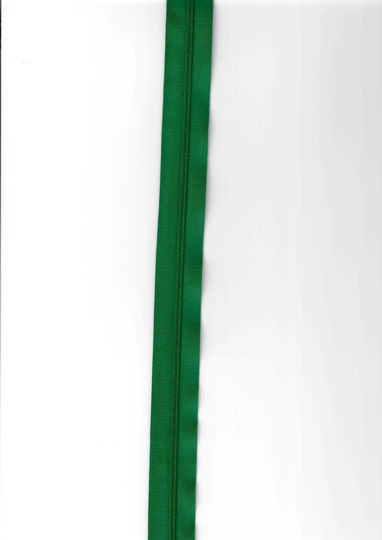 Endlosreißverschluss 25 mm dunkel-grün